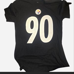 Nike Black T-Shirt with White Number 90